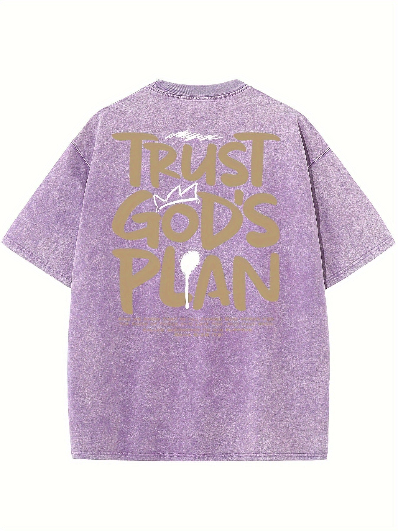 Men's High Quality Cotton Pattern T-shirt