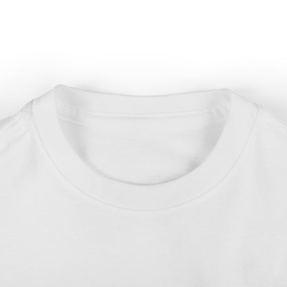 Close-up of a white t-shirt with a plain background