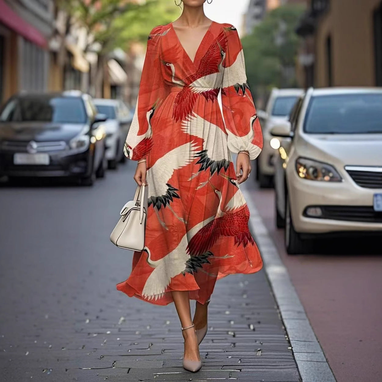 Elegant Retro Sexy Dress