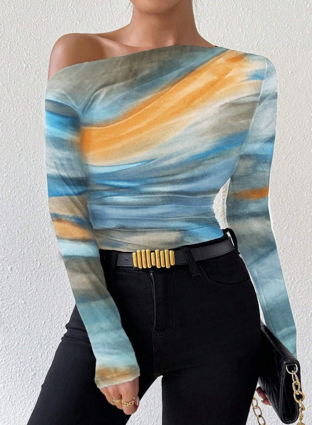 Long Sleeve Tees Women Tops