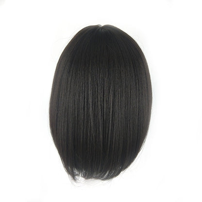 Wig Women Short Human Hair Wigs Brazilian Black