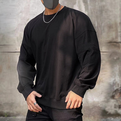 Men's Sweater Wear Loose Terry