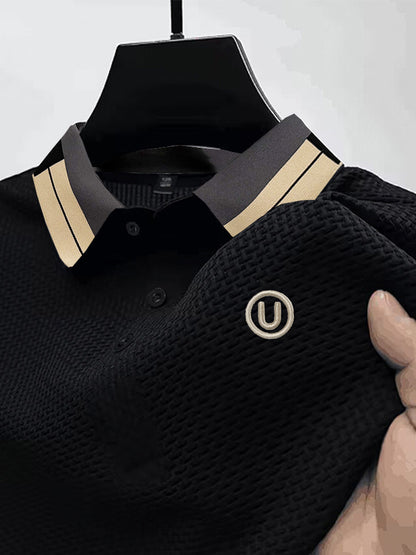 Men's High-end Mesh Ice Silk T-Shirt