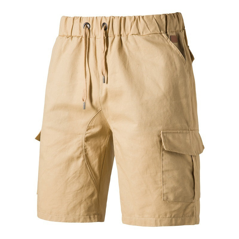 Men's tooling multi-pocket shorts