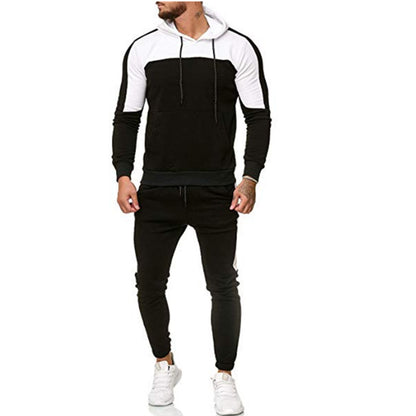 Men's sports and leisure hoodie