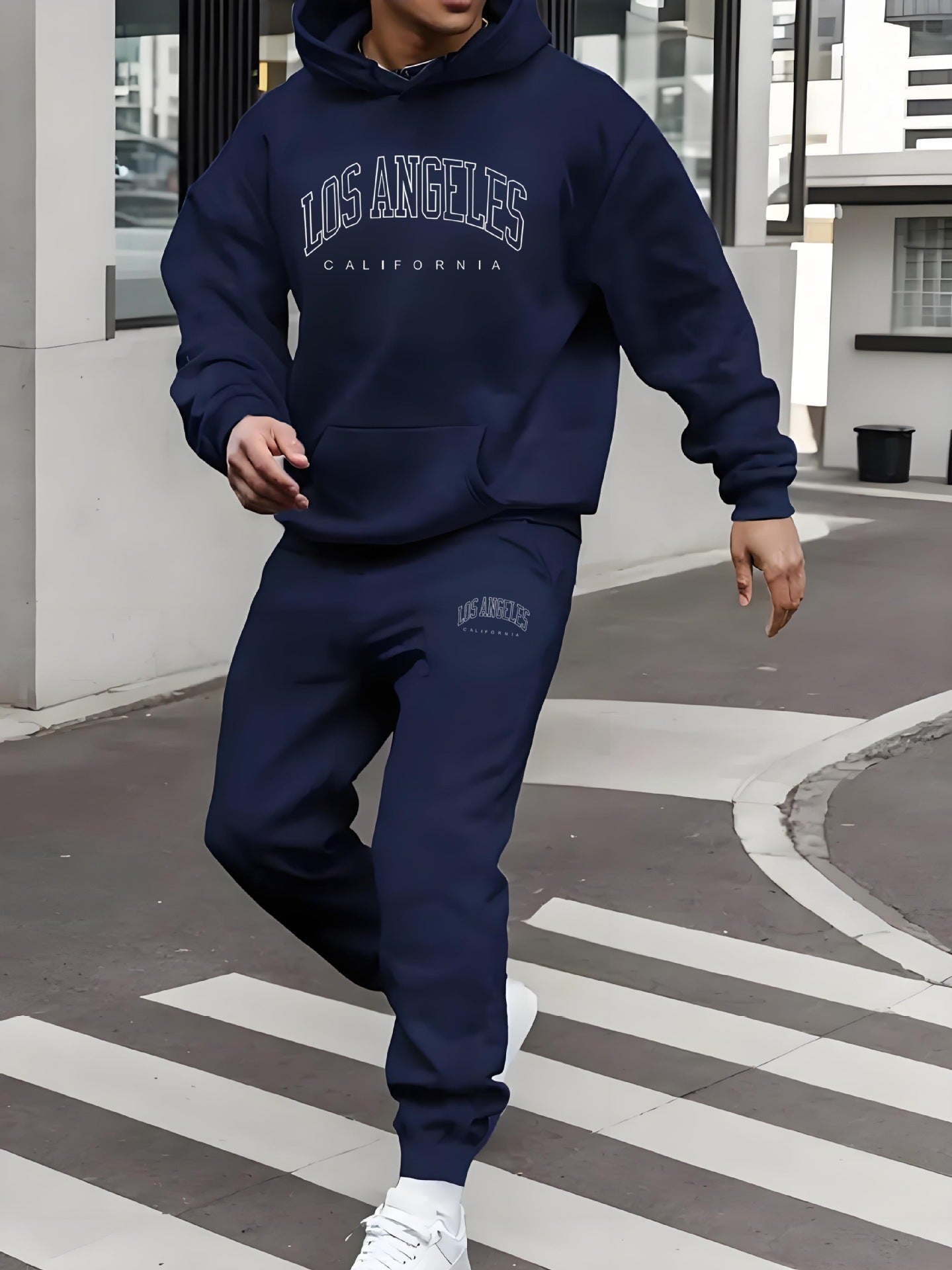 Men Sweatshirt And Sweatpants Suit Men