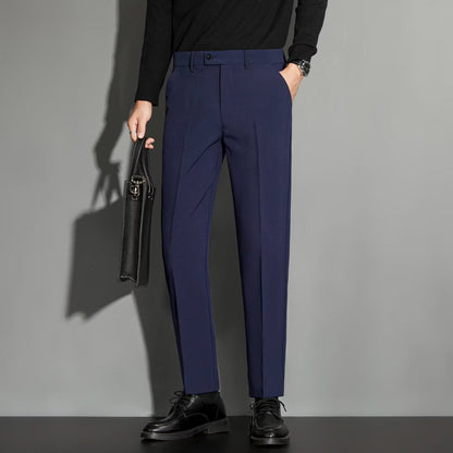 All-matching Ankle-length Suit Pants
