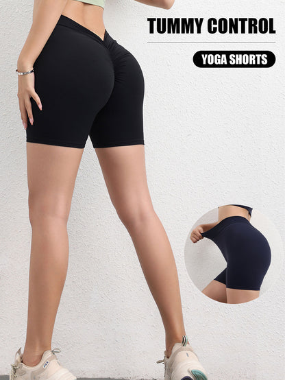 High-waisted Butt-lifting Women's Sports Shorts