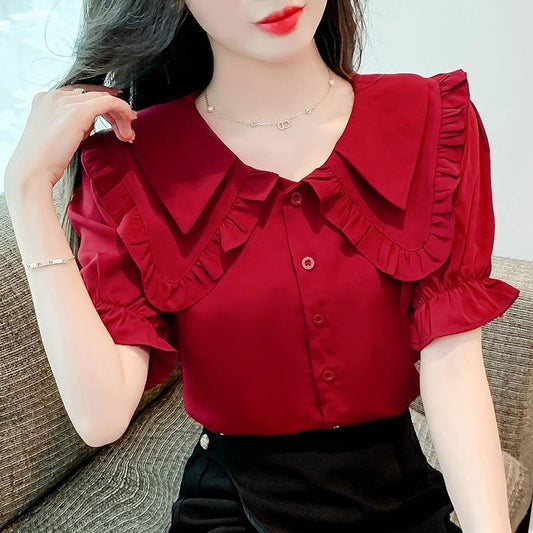 Double Doll Collar Shirt