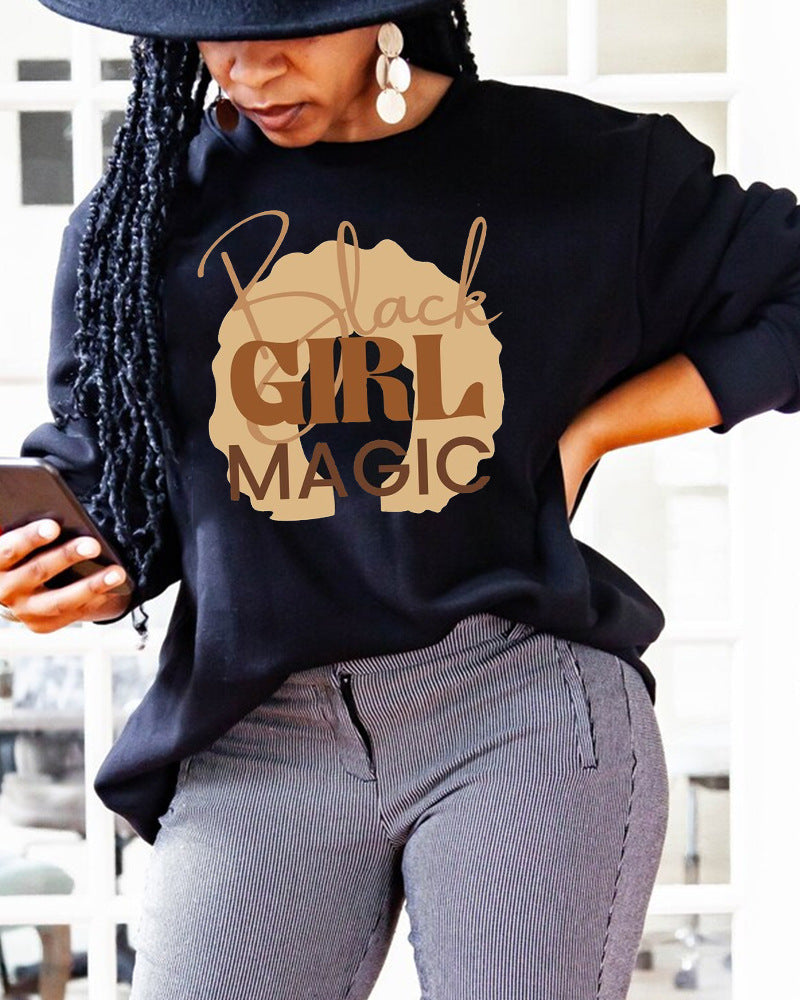 Women's European Round Neck Sweatshirts