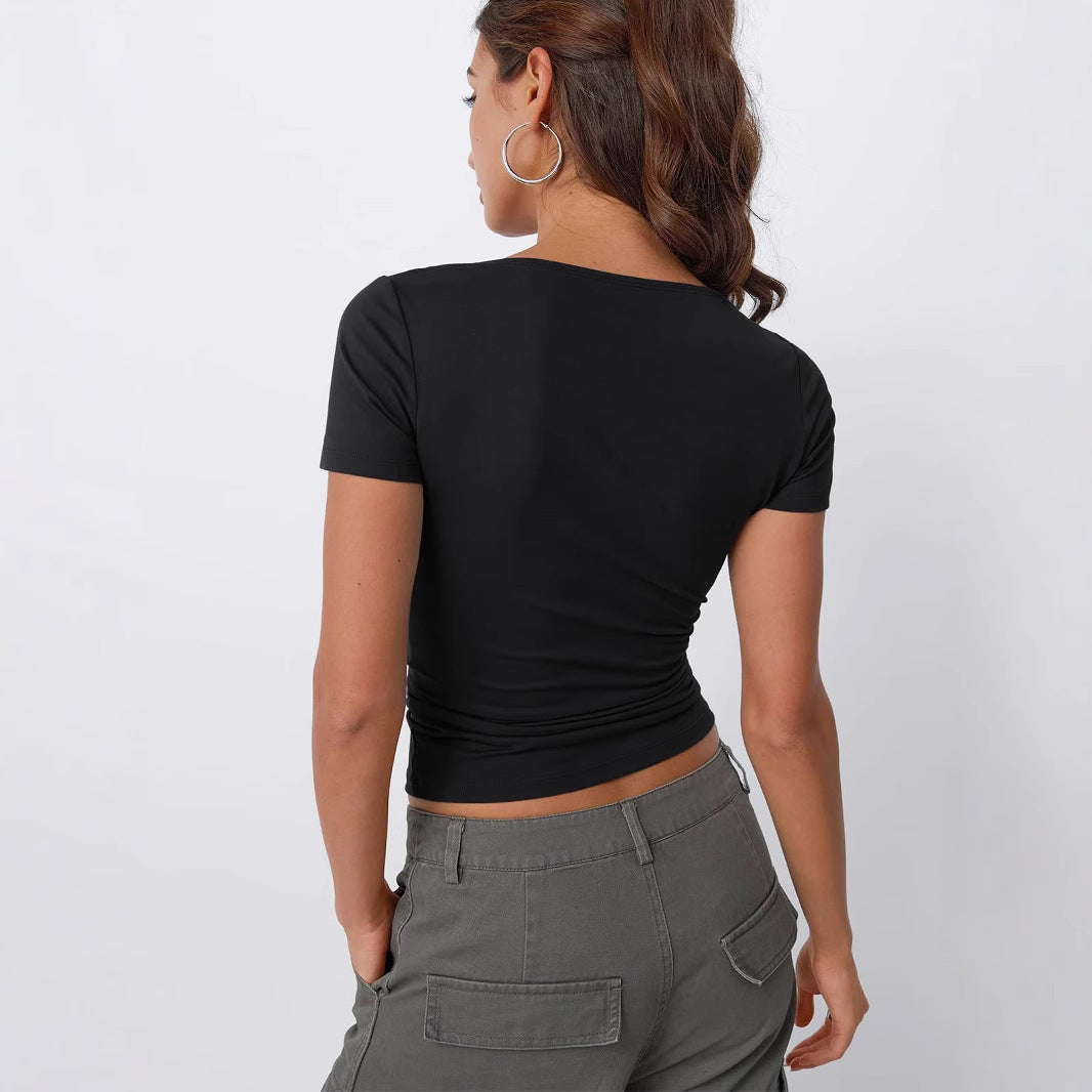 Slim Fit Hot Girl T-shirt