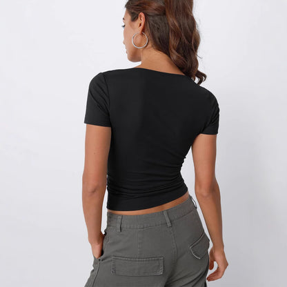 Slim Fit Hot Girl T-shirt