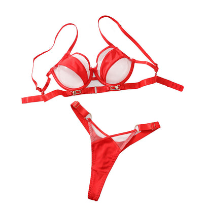 Sexy Underwear Push Up Two-piece Suit
