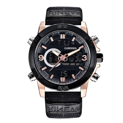 Men's Fashion Belt Multi-functional Watch