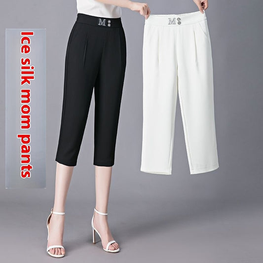 High Waist Thin Plus Size Harem Pirate Shorts