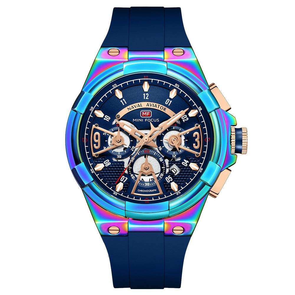 Waterproof Quartz Floating Hollow Surface Watch