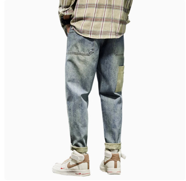 Loose Straight Tube Haren Jeans