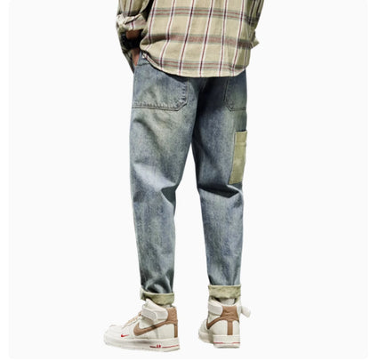 Loose Straight Tube Haren Jeans