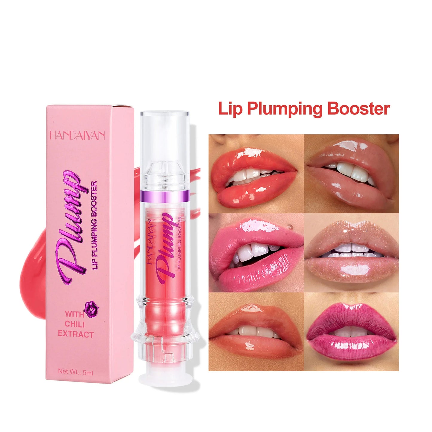 Slightly Spicy Lip Honey Face Mirror Liquid Lipstick