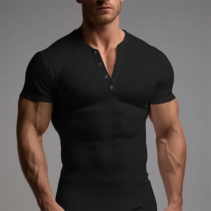Slim-fitting Men's Short-sleeved T-shirt