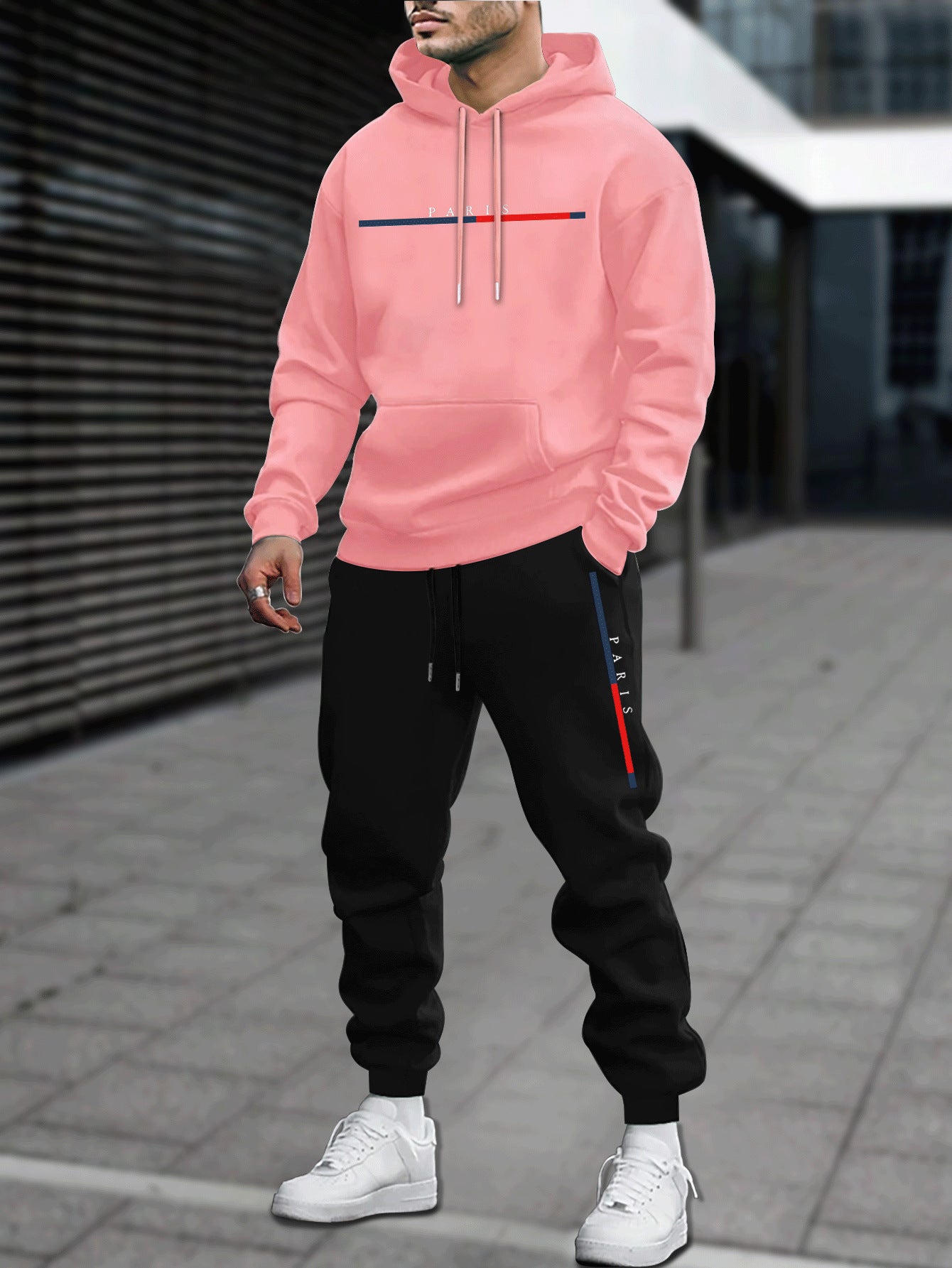 Men's Leisure Sports Sweater Sweatpants