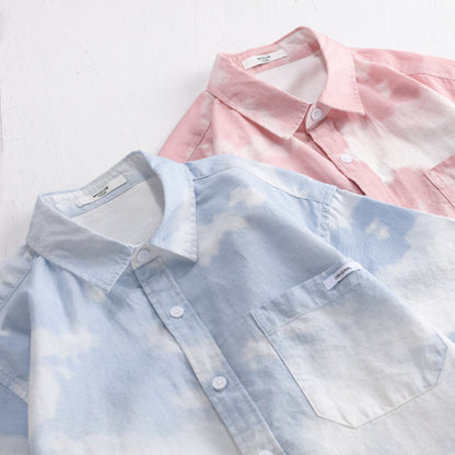 Menswear Trendy All-match Short-sleeved Shirt