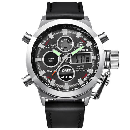 Men's Fashion Belt Multi-functional Watch