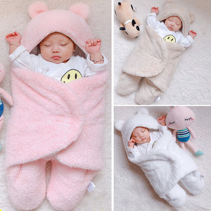 Sleeping Bag Envelope for Newborn Baby Blanket