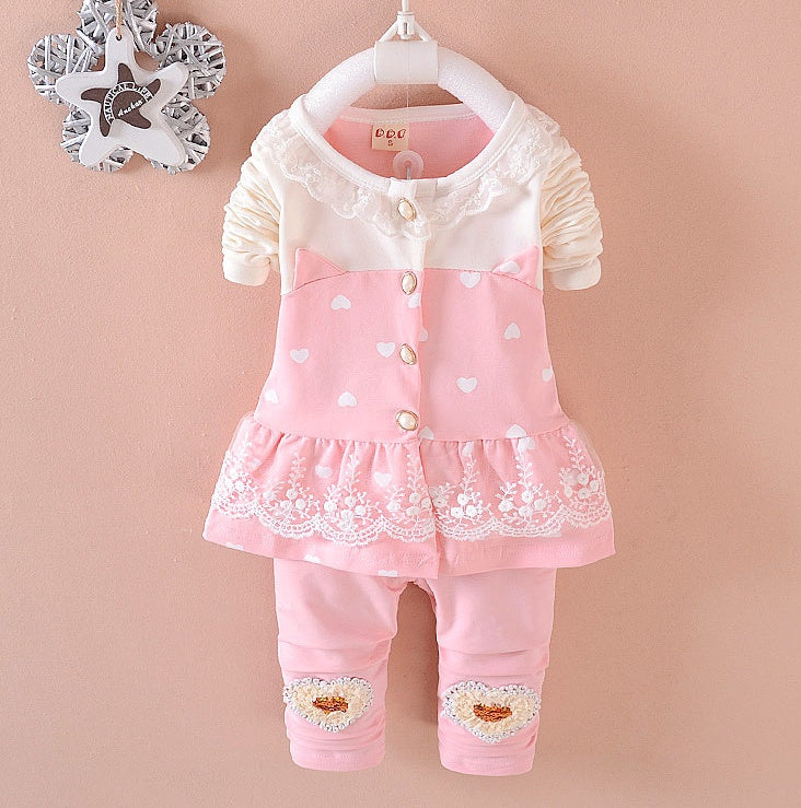Baby Girls Clothing Sets Toddle Tracksuits