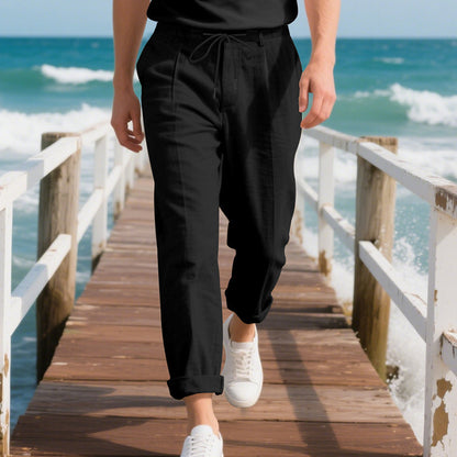 Men's Linen Casual Pants
