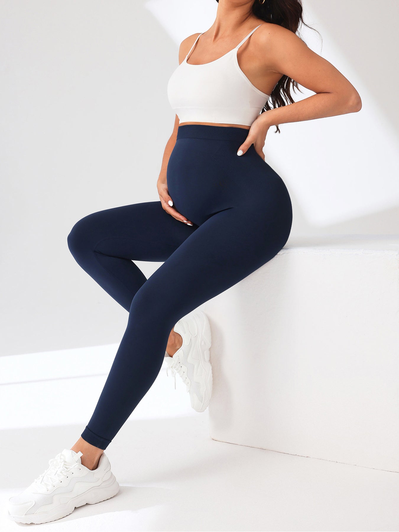 Belly Pregnancy Fitness Pants Workout Leggings