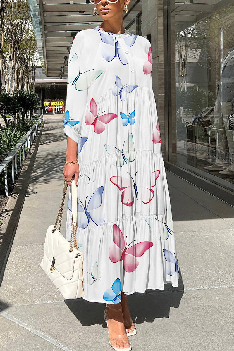 Women's Three Quarter Sleeve Skirt
