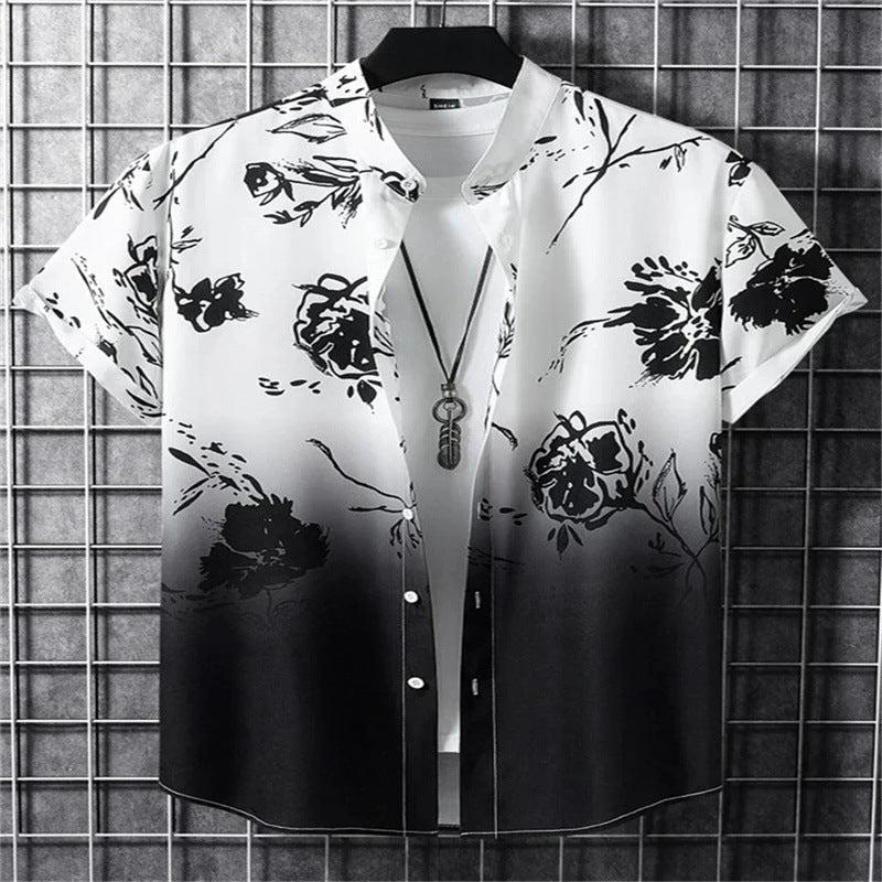 Hawaii Beach Shirt Short Sleeve