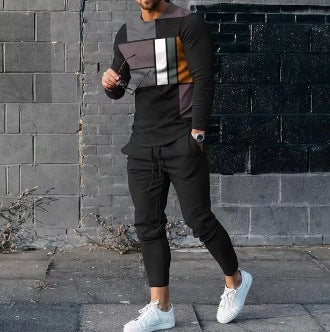 Men's Ethnic Style Long Sleeve Trousers