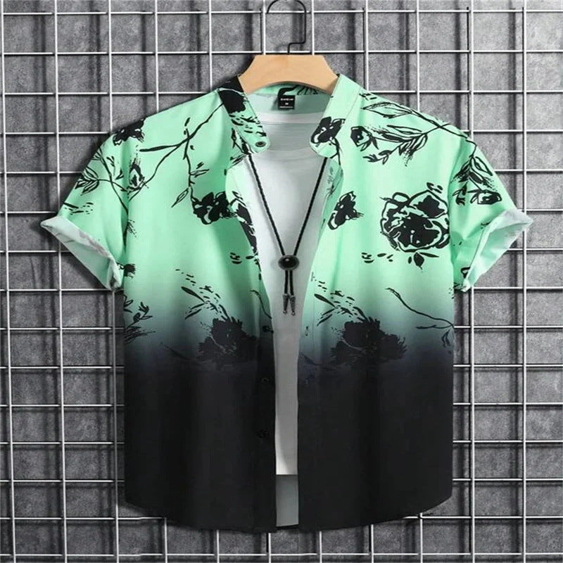Hawaii Beach Shirt Short Sleeve
