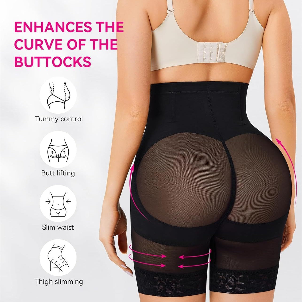 Mesh Lace Breathable Hip Lifting