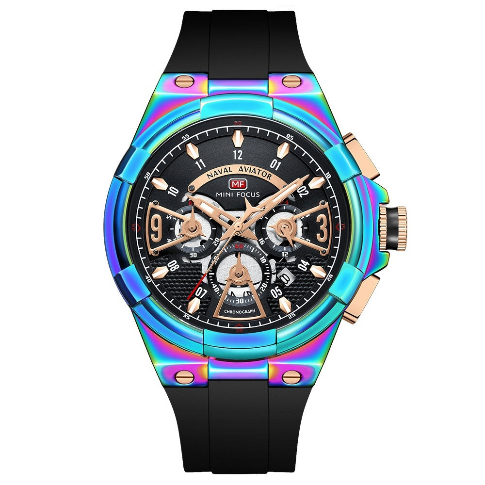 Waterproof Quartz Floating Hollow Surface Watch