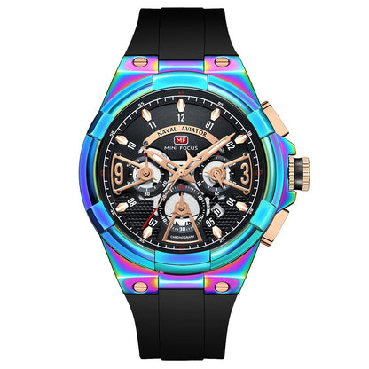 Waterproof Quartz Floating Hollow Surface Watch