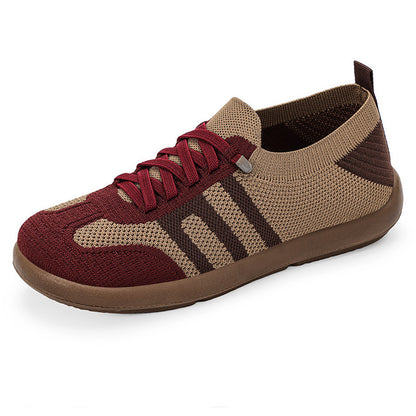 New Fly Woven Mesh Soft Bottom Shoes