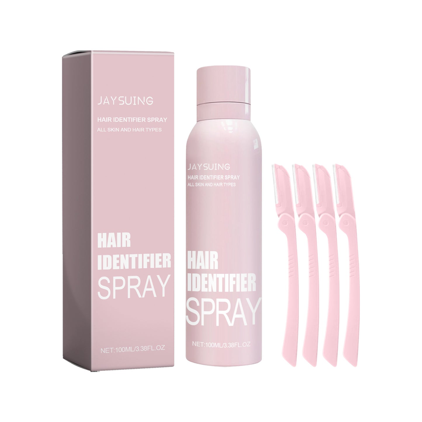 Hair Identifier Spray Set Face Shaving Skin Care