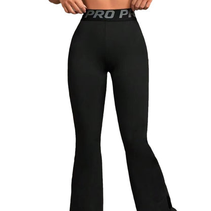 Slimming Belly Contracting Wide Fitness Leg Pants