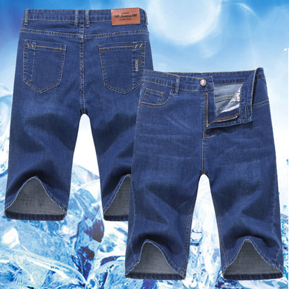 Thin Ice Silk Men's Stretch Denim Jeans