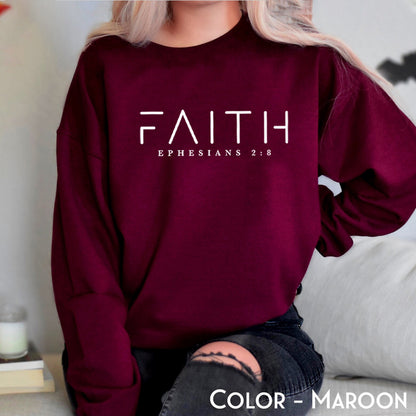 Trendy Faith Christian Sweatshirt