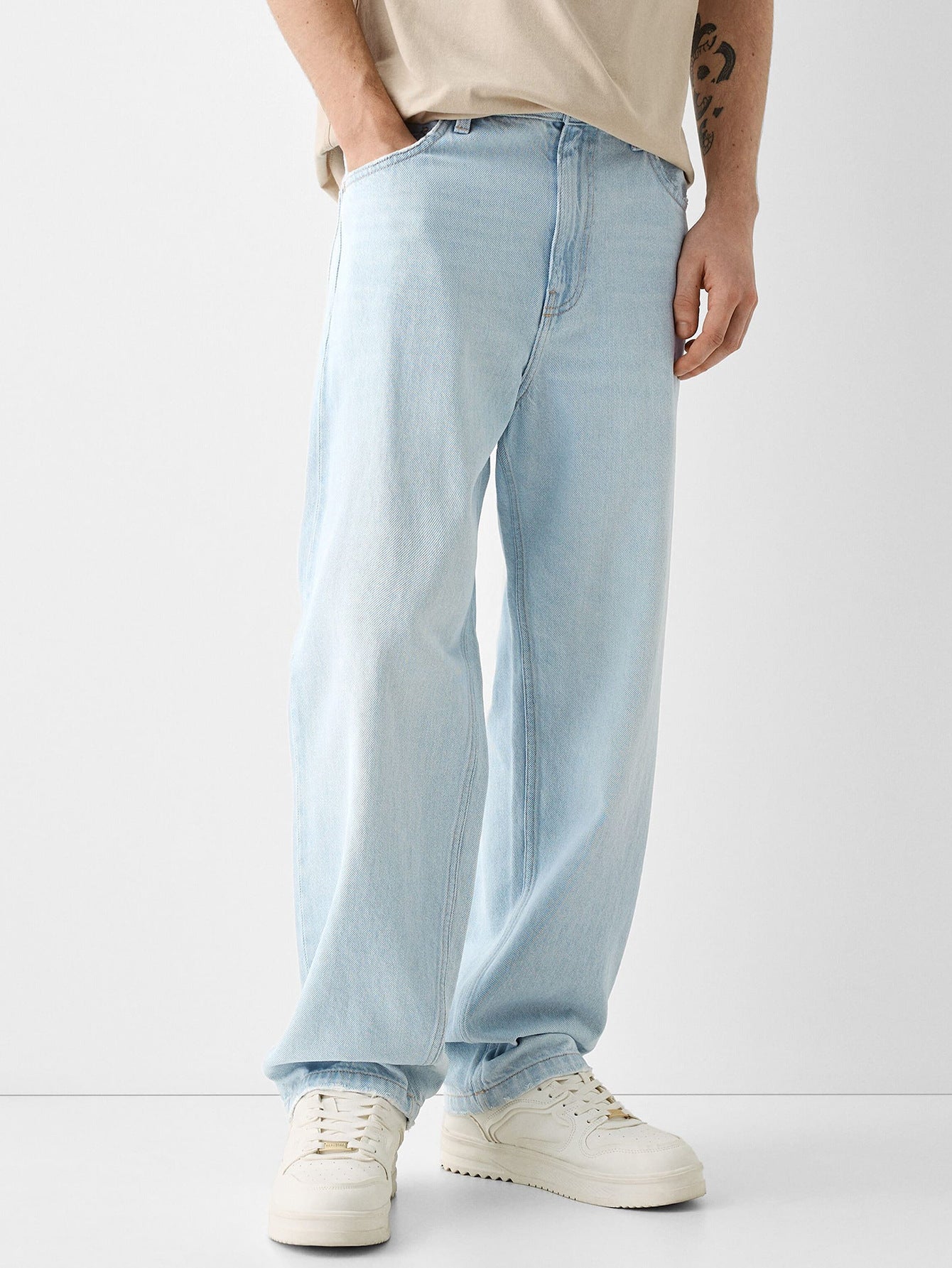 Versatile Men's Straight Jeans