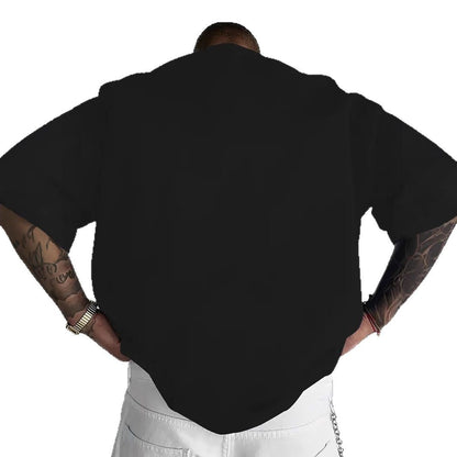 Men's Round Neck Loose Short Sleeve T-Shirt