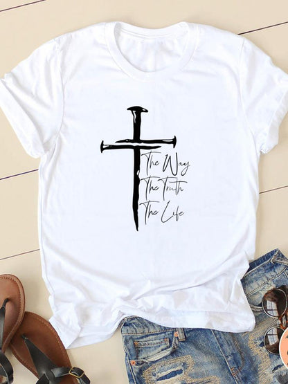 Cute Sweet Short Sleeve Fashion Women