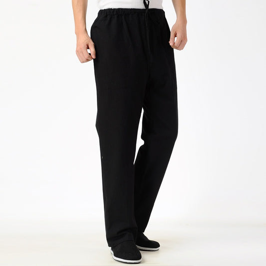 Men's Pure Cotton Coarse Pants
