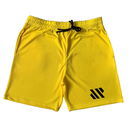 Metal Silk Fabric Sports Shorts
