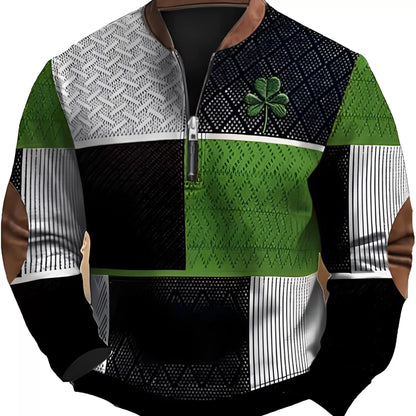 Men's Half Zipper Sweatshirt