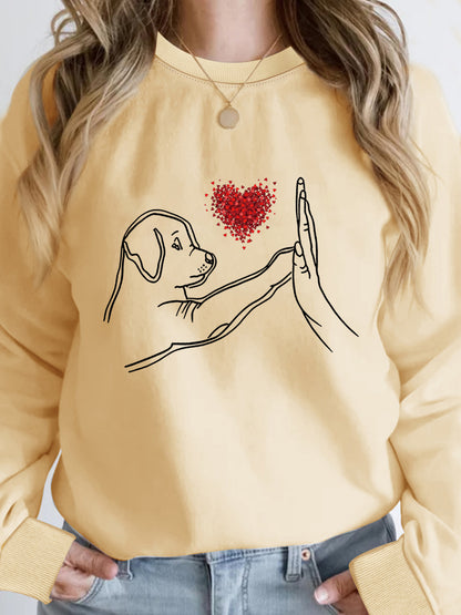 Women's Loose Sweatshirt